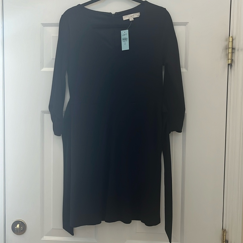NWT LOFT 8P dress with pockets